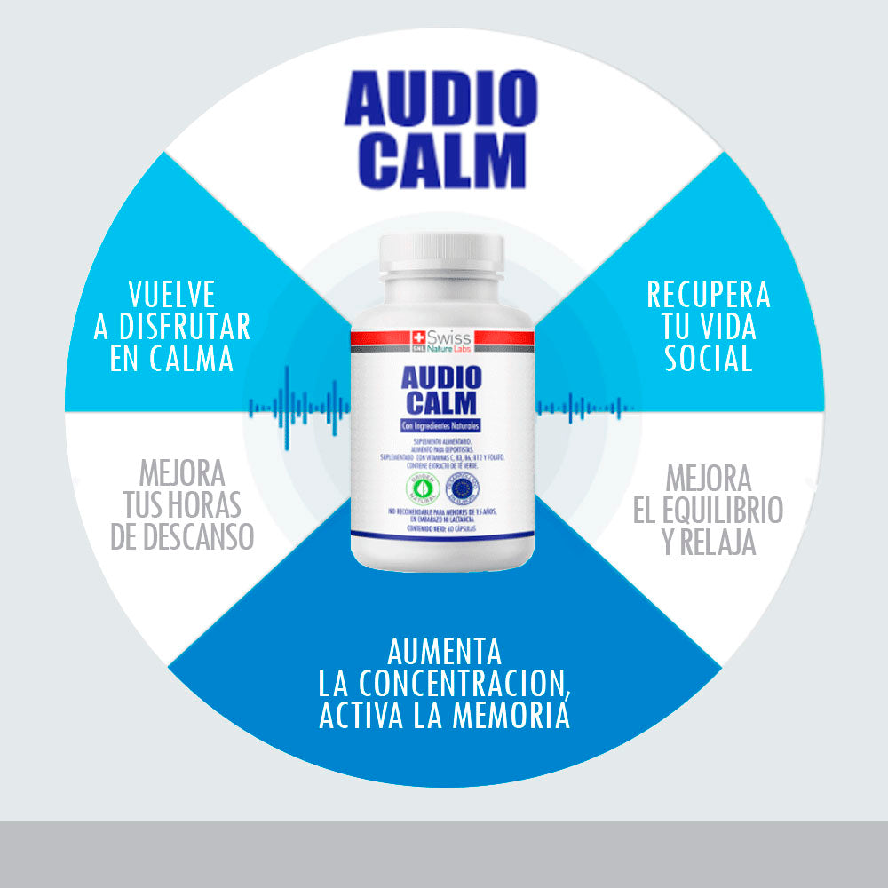 AudioCalm Suplemento para el Tinnitus