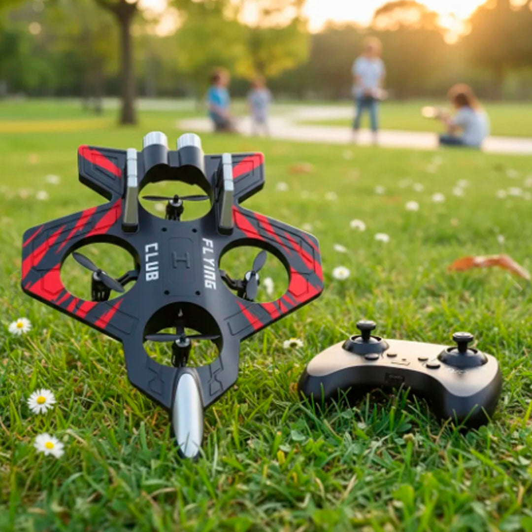 Avión Dron Con Control Remoto Liviano