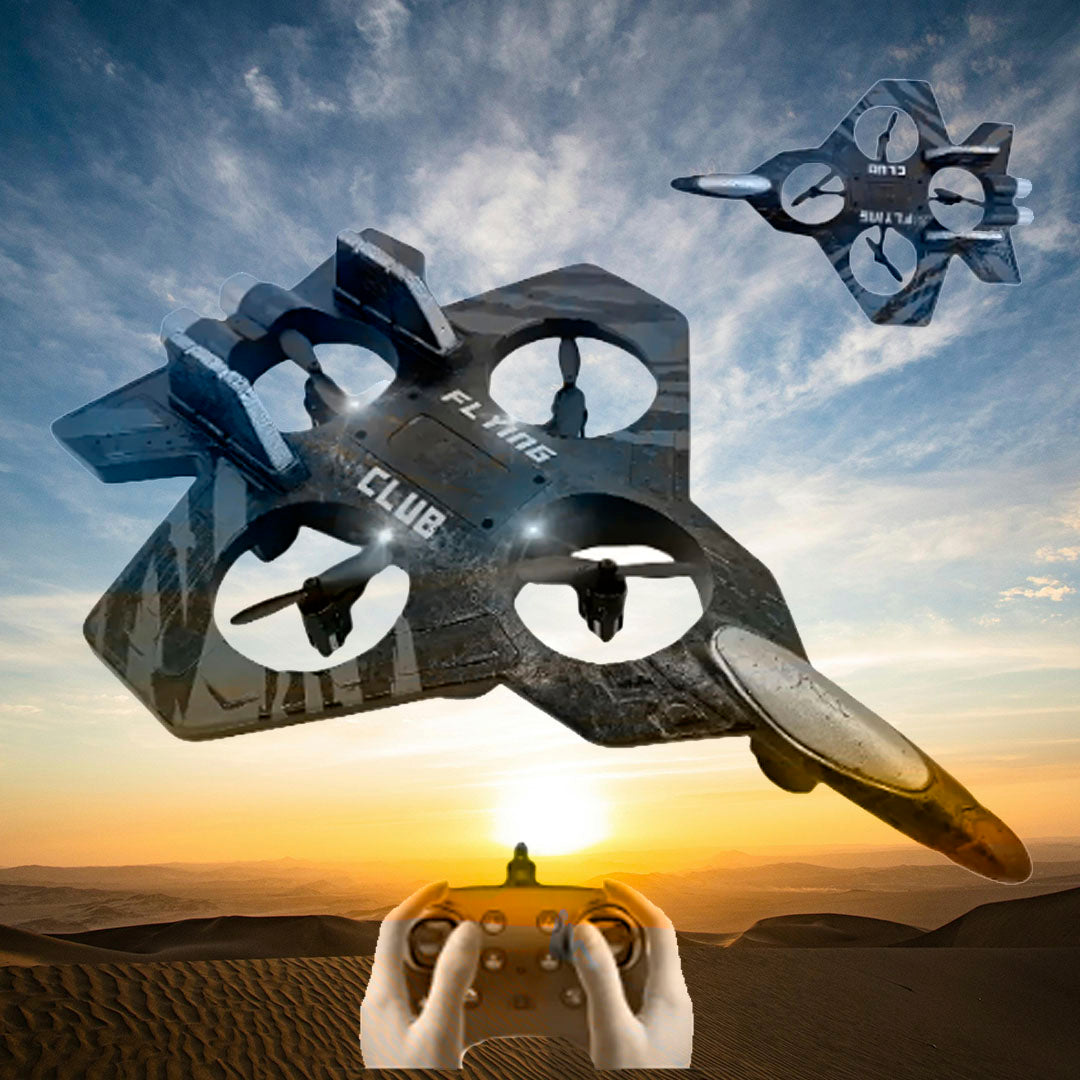 Avión Dron Con Control Remoto Liviano