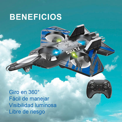 Avión Dron Con Control Remoto Liviano