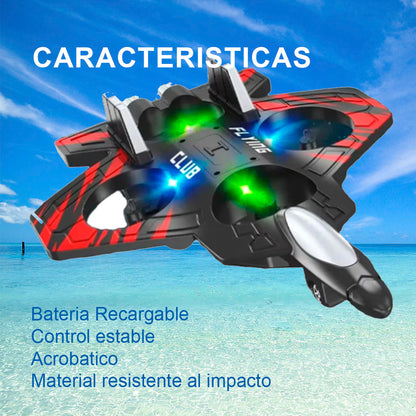 Avión Dron Con Control Remoto Liviano